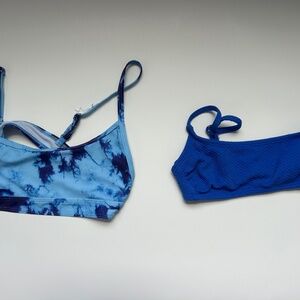 blue bikini top bundle